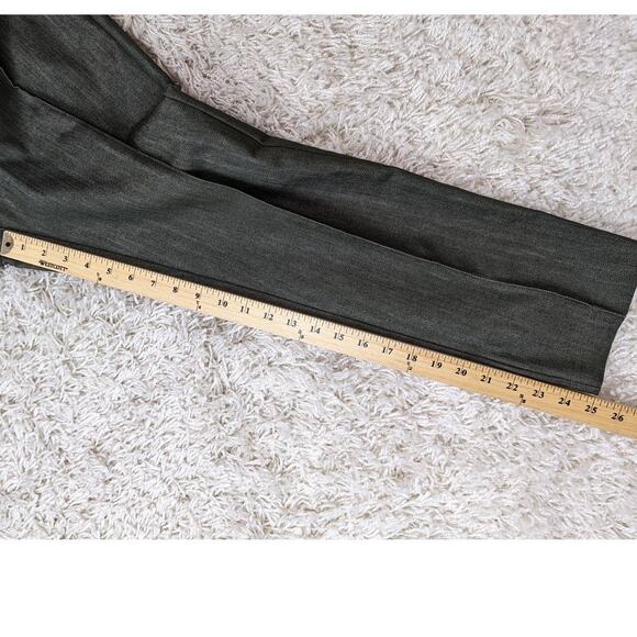 St. John Denim Cropped Jeans Pants Green Size 10 - Picture 7 of 13